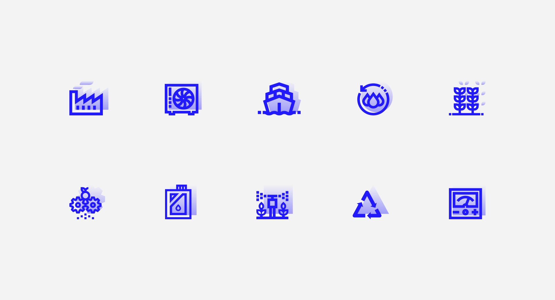 designed icons for client